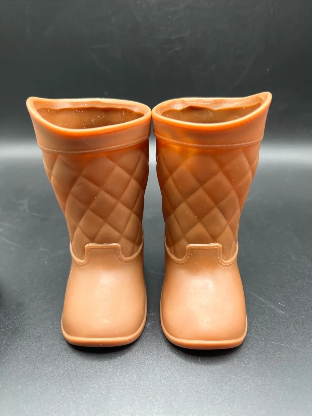 Battat Our Generation Doll Brown Cowgirl Cowboy Quilted Boots 18